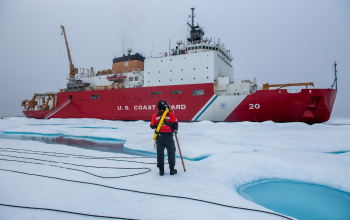 Coast Guard Cutter Healy conducts science missions in Beaufort Sea